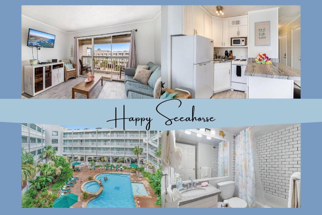 The Happy Seahorse Apartment Galveston Exterior foto